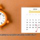 Kalender dengan tanggal 20 Desember, penutupan pendaftaran seleksi administrasi PPG.
