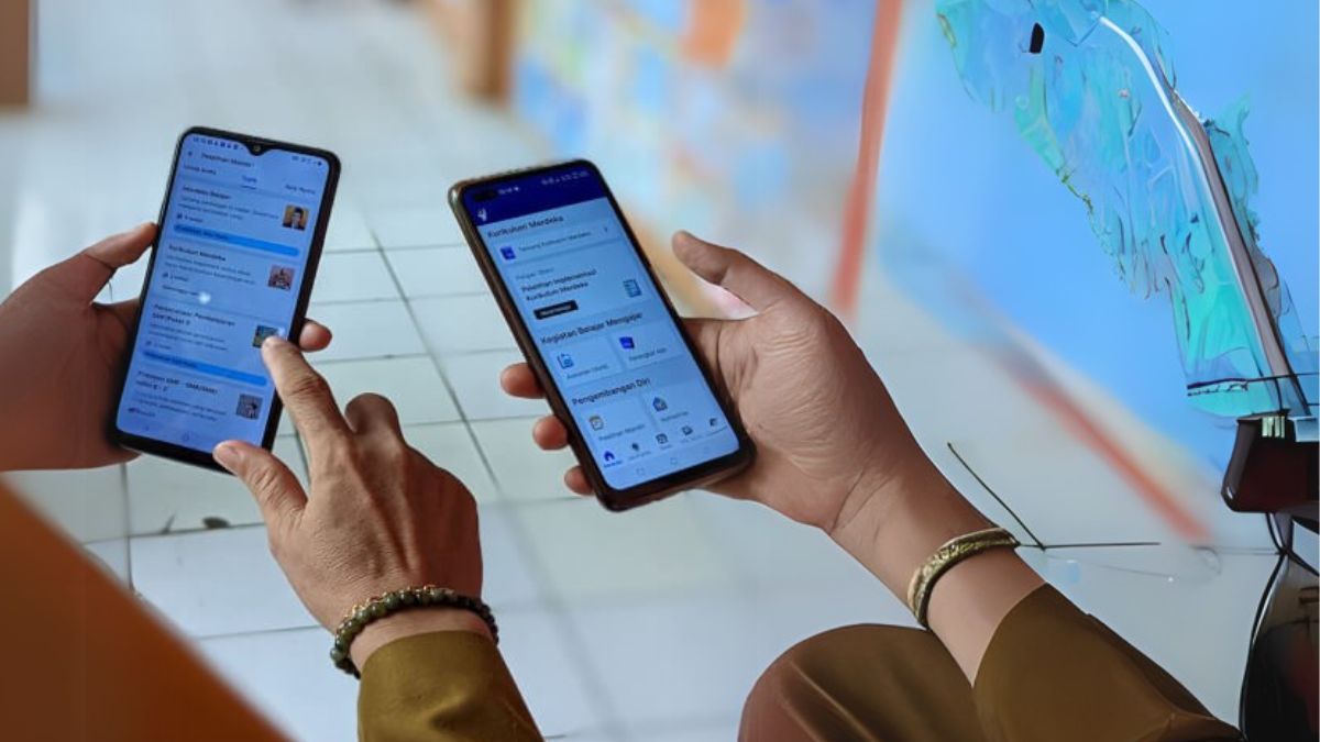 Tampilan aplikasi Pengelolaan Kinerja Guru yang memudahkan guru dalam mengisi Perencanaan Kinerja.